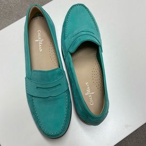 Cole Hahn Mint Green Loafers